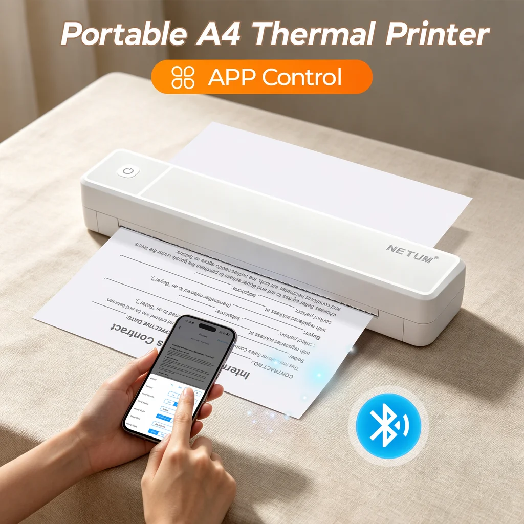 Commercial Book Printing Machines - طابعة حرارية صغيرة A4 تدعم أندرويد