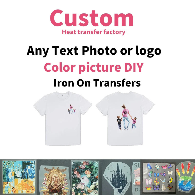 Printable Heat Transfer Vinyl - شعار مخصص أو صورة الحديد على