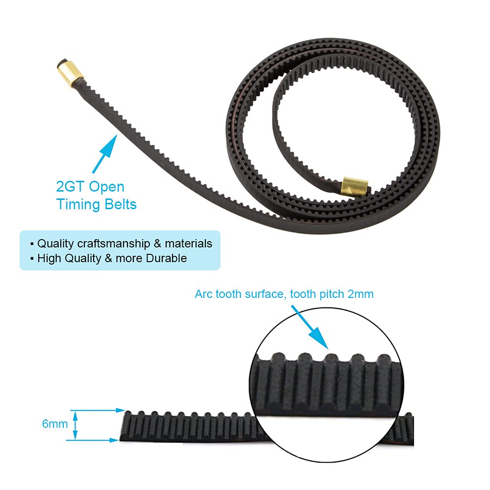 أحزمة كرياليتي الرسمية 2GT-6mm - مراجعة Creality Printer Ender 3 وسعره