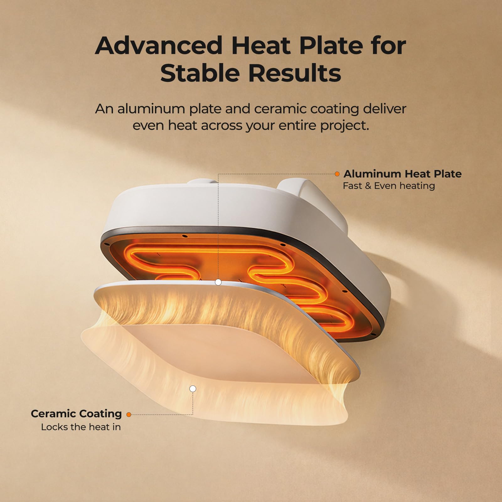 مكبس حراري HTVRONT H10 V2 مقاس - مراجعة Printable Heat Transfer Vinyl وسعره