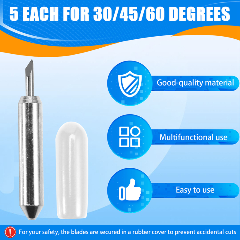 BHBD-30/45/60 درجة شفرات الراس - مراجعة Cutting Plotter Blade وسعره