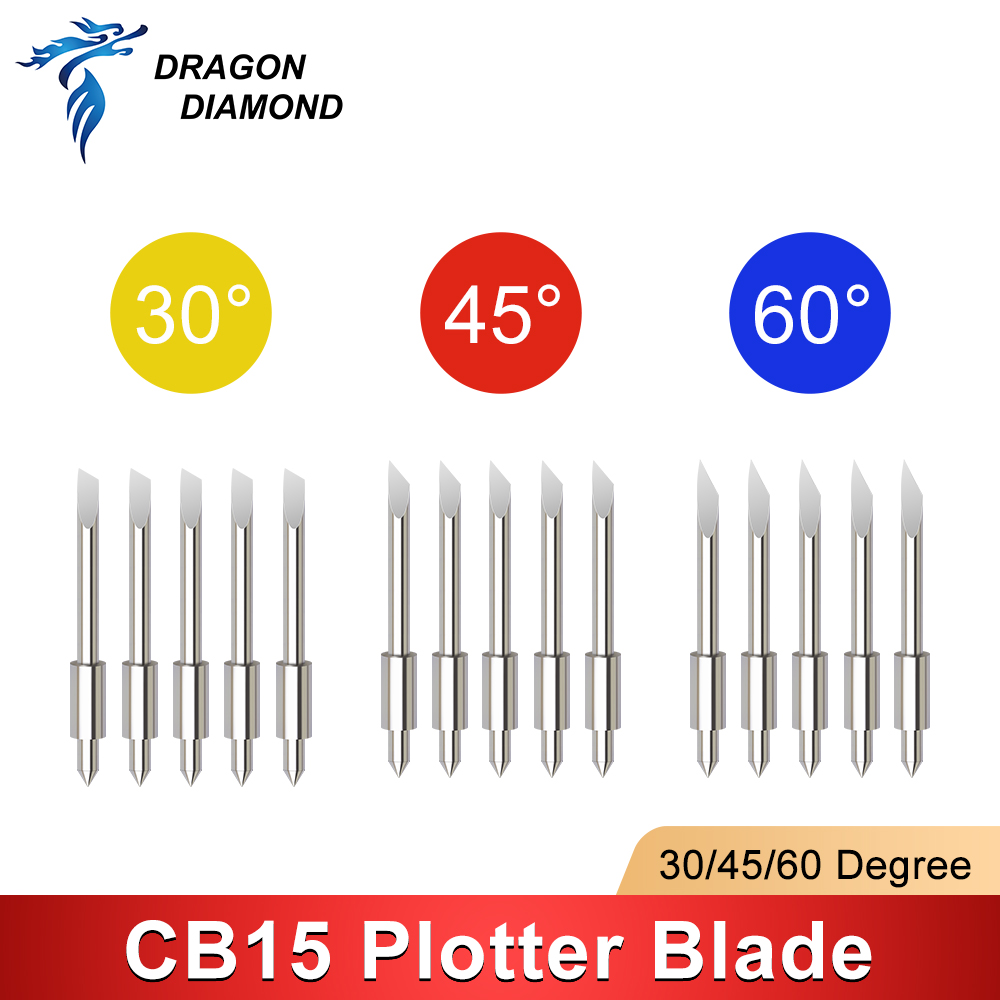 التنين الماس 5 قطعة 30/45/60 د - مراجعة Cutting Plotter Blade وسعره