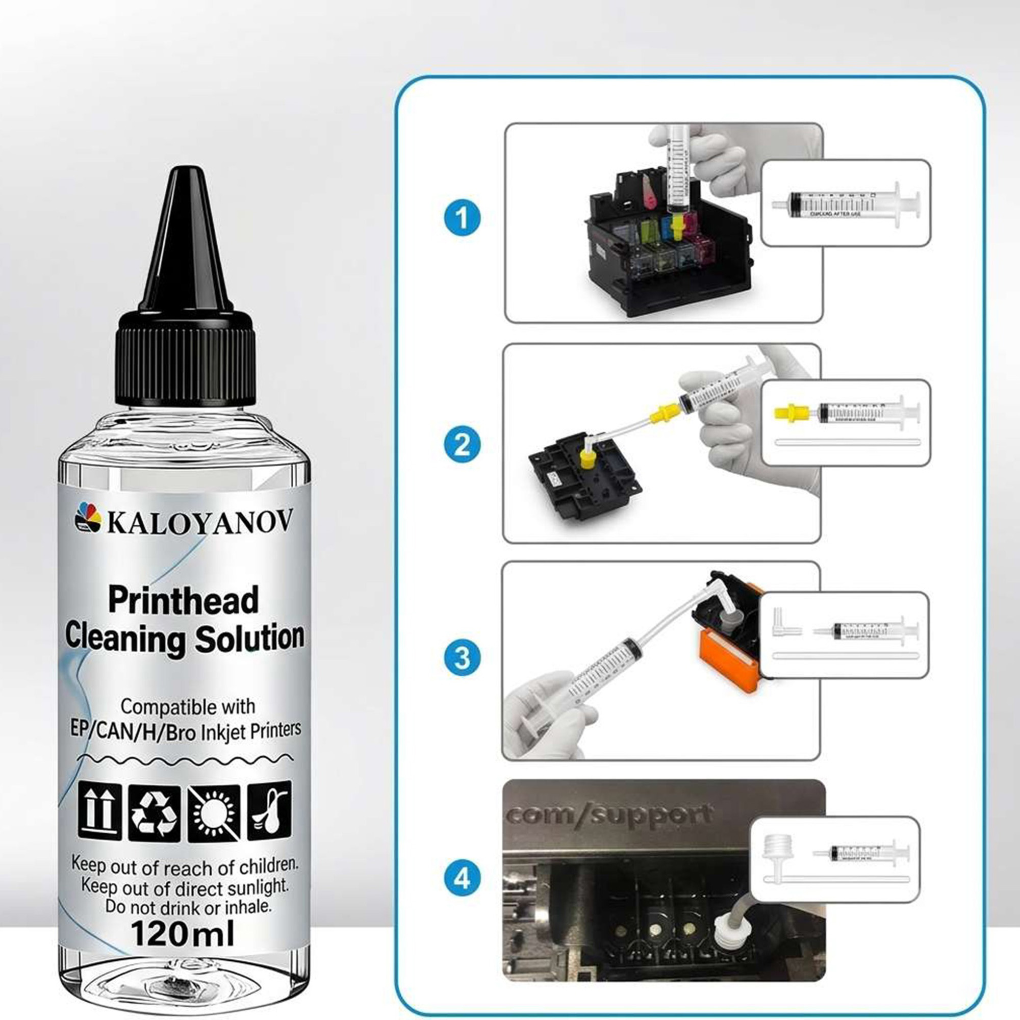 طقم تنظيف رؤوس الطباعة الاحترا - مراجعة Print Head Cleaning Kit وسعره