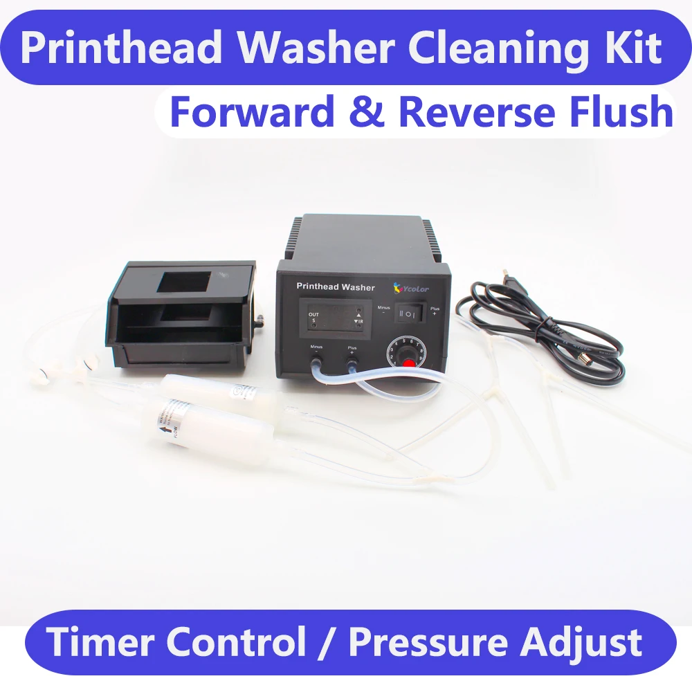 DTF رأس الطباعة غسالة نظافة فل - مراجعة Print Head Cleaning Kit وسعره